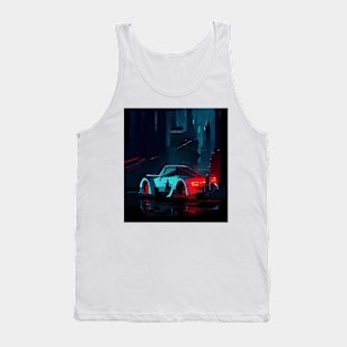 Cyberpunk Car Tank Top